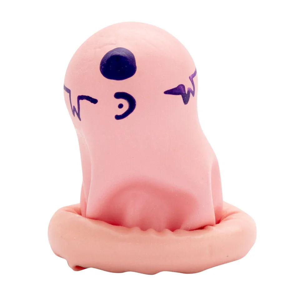 Préservatif rose peint à la main avec motif de petit cochon, style bohème, doux et facile à dérouler, cadeau unique.