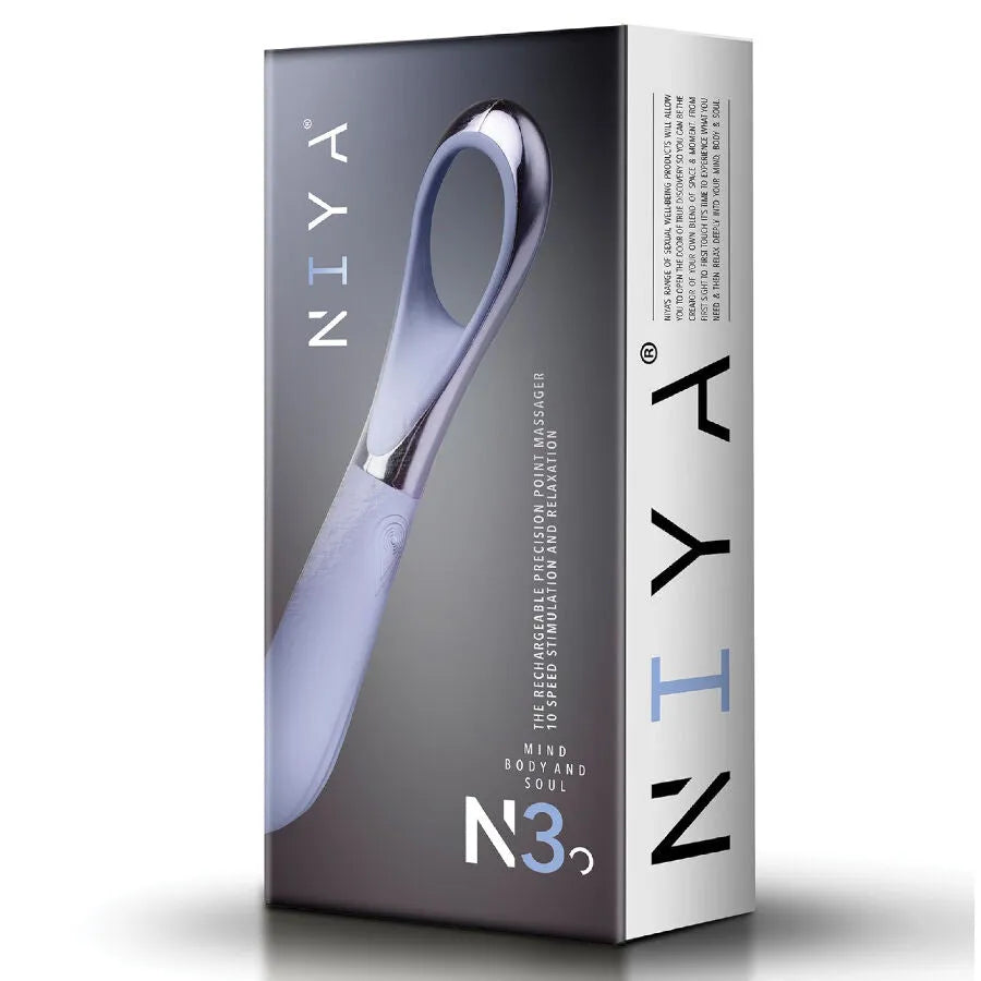 Niya N3 masseur précis zones érogènes silicone médical doux ergonomique anneau stimulation ciblée dix modes vibrations étanche silencieux