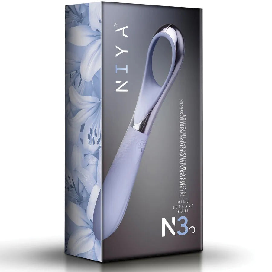 Niya N3 masseur précis zones érogènes silicone médical doux ergonomique anneau stimulation ciblée dix modes vibrations étanche silencieux