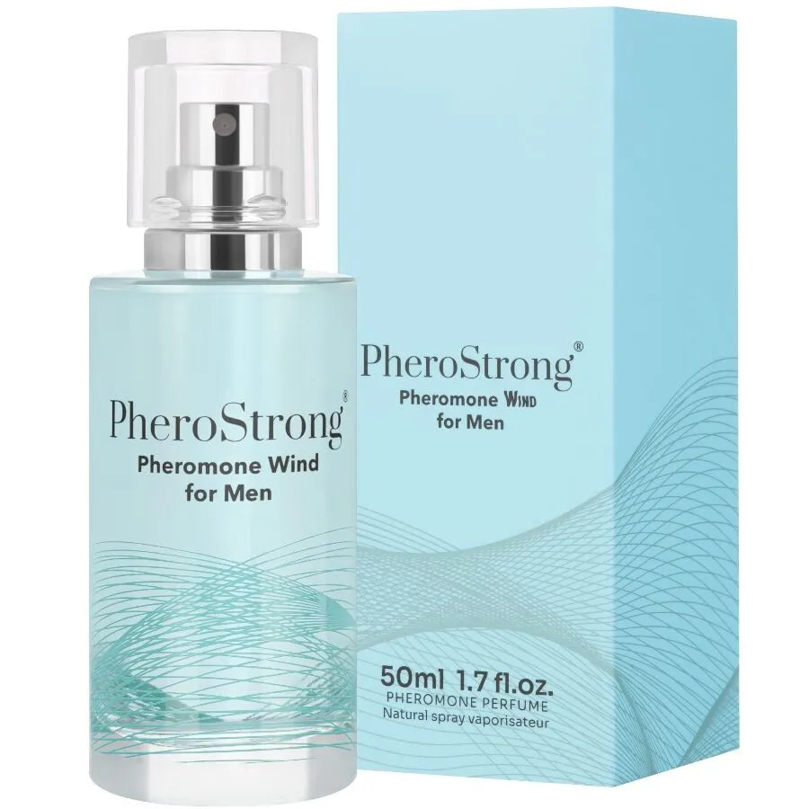 Phéromone Puissante Homme PheroStrong Wind Parfum Confiance Masculine 50ml