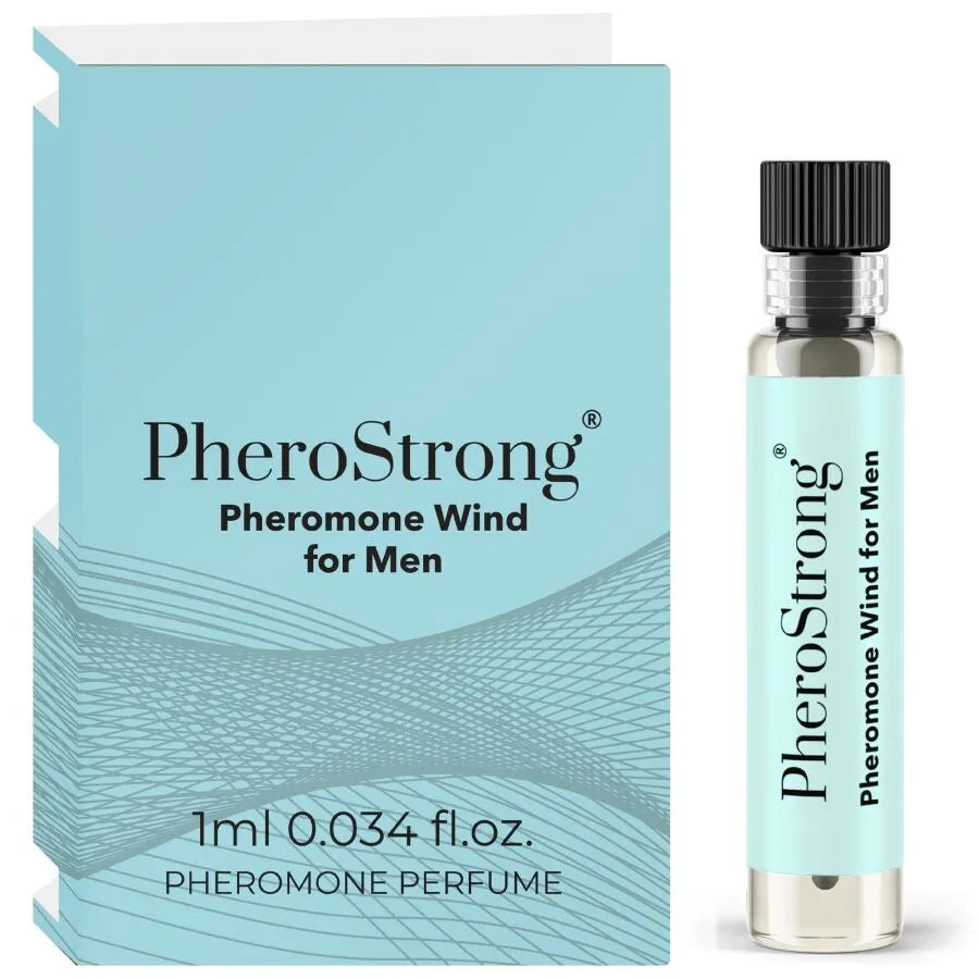 Parfum phéromones homme PheroStrong Wind angélique bergamote patchouli musc