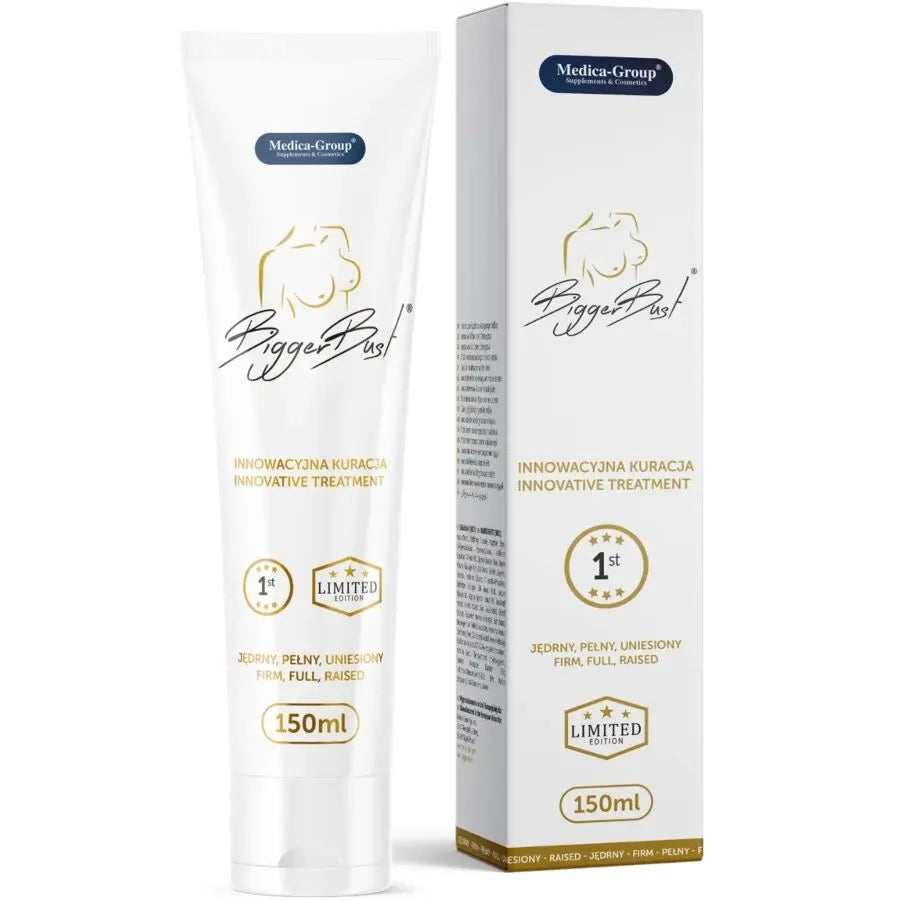 Sérum Poitrine Fermeté Volume Bigger Bust Medica Group 150ml Silicone Naturel Traitement Anti-Age