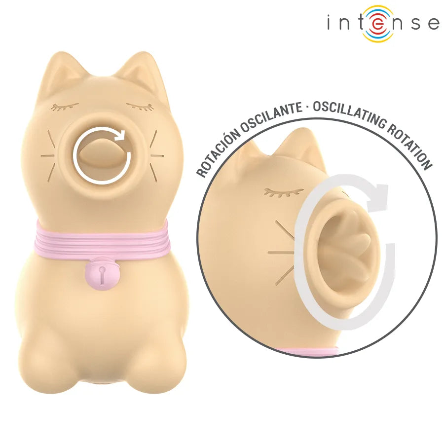Stimulateur clitoridien langue rotative 360° silicone médical安全 discret sextoy féminin plaisir intense