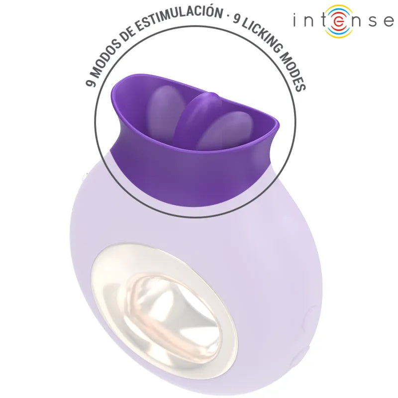 Stimulateur clitoris Tuli 9 vibrations 9 oscillations silicone violet médicaux grade sécurité discrétion charge magnétique plaisir intensité