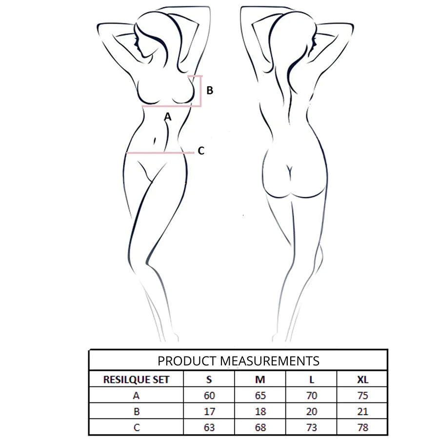 Ensemble lingerie dentelle noire florale Resilque Passion avec soutien-gorge et string, bretelles réglables, élégant et sexy.