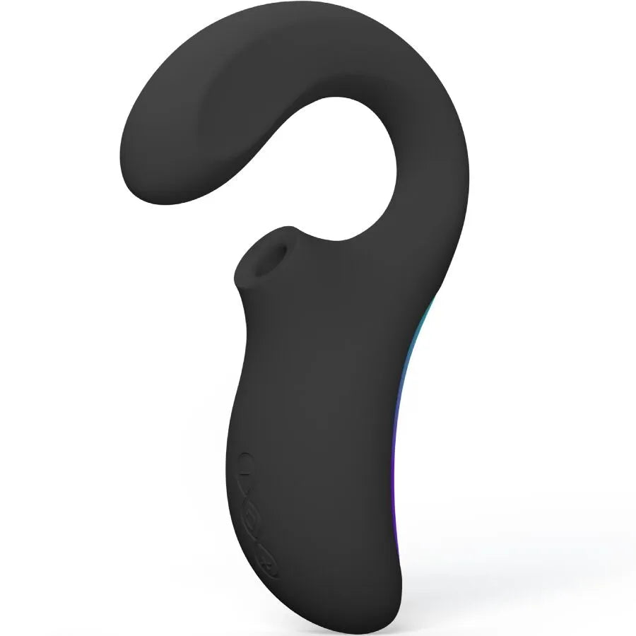 Vibromasseur triple action Lelo Enigma Wave stimulation clitoridienne G-spot multi-vitesses silicone médical grade noir compact rechargeable