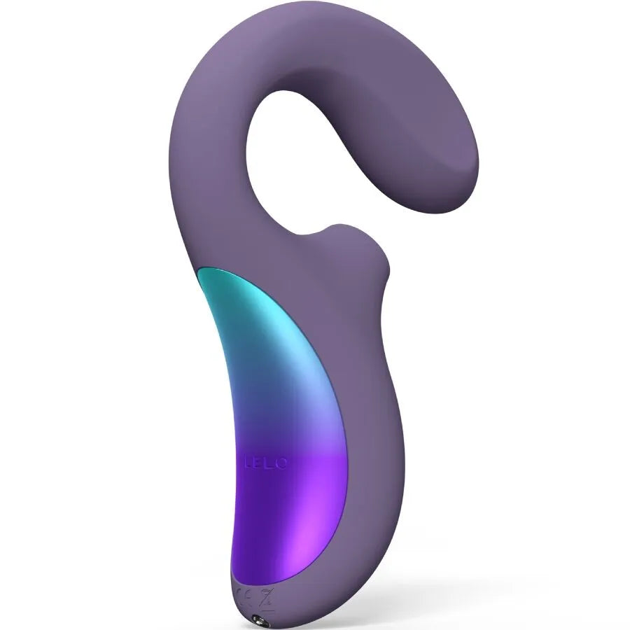 Vibromasseur Lelo Enigma Wave stimulation clitoridienne G-spot triple action silicone doux cyber purple rechargeable couple sextoy