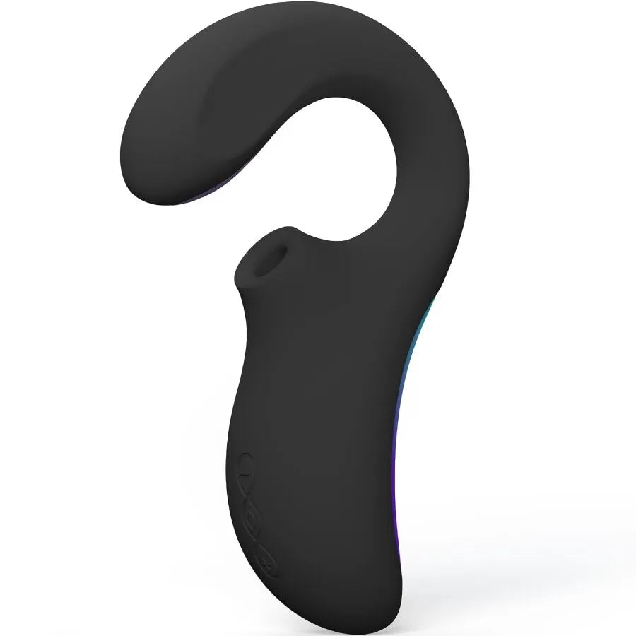Vibromasseur Lelo Enigma Double Sonic Point G Noir stimulation clitoridienne point A Deep Sonic™ silicone médicaux sextoy femme couple