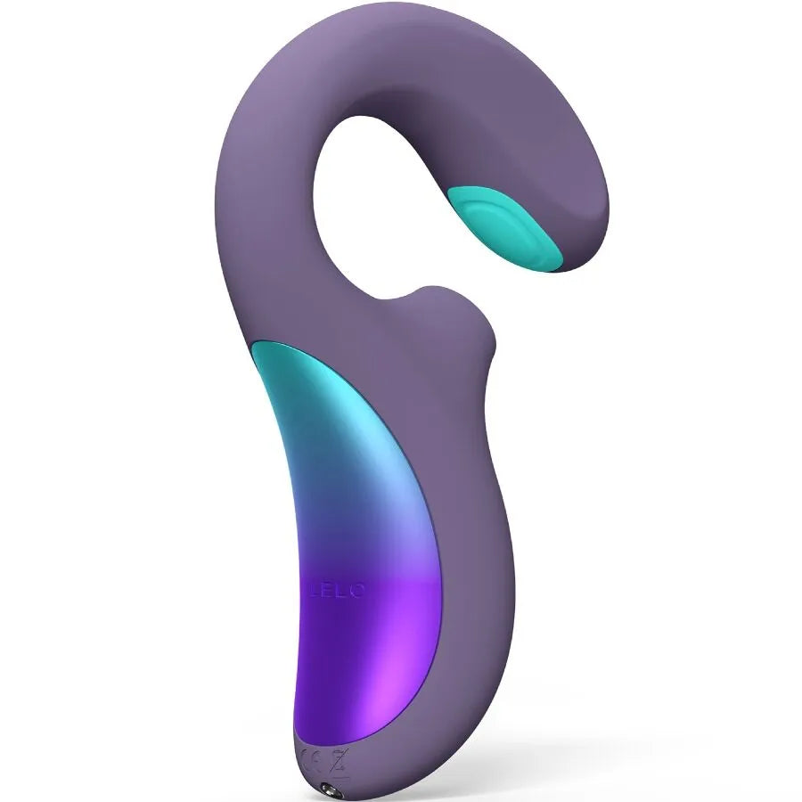 Vibromasseur Sonique Lelo Enigma Double Stimulation Point A Clitoris Cyber Violet Rechargeable Étanche Silicone Luxueux Sexe Intime Femme Couple