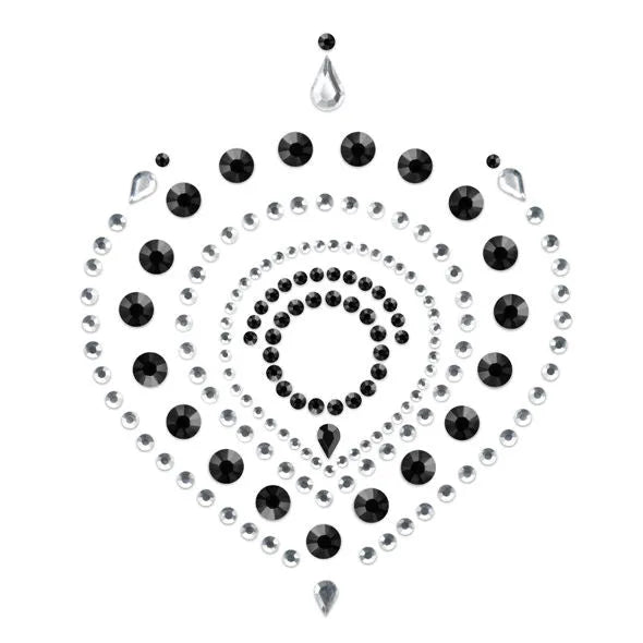Bijoux intimes noirs et argentés, décorations corporelles lumineuses, élégantes et ajustables, glamour et mystérieuses.