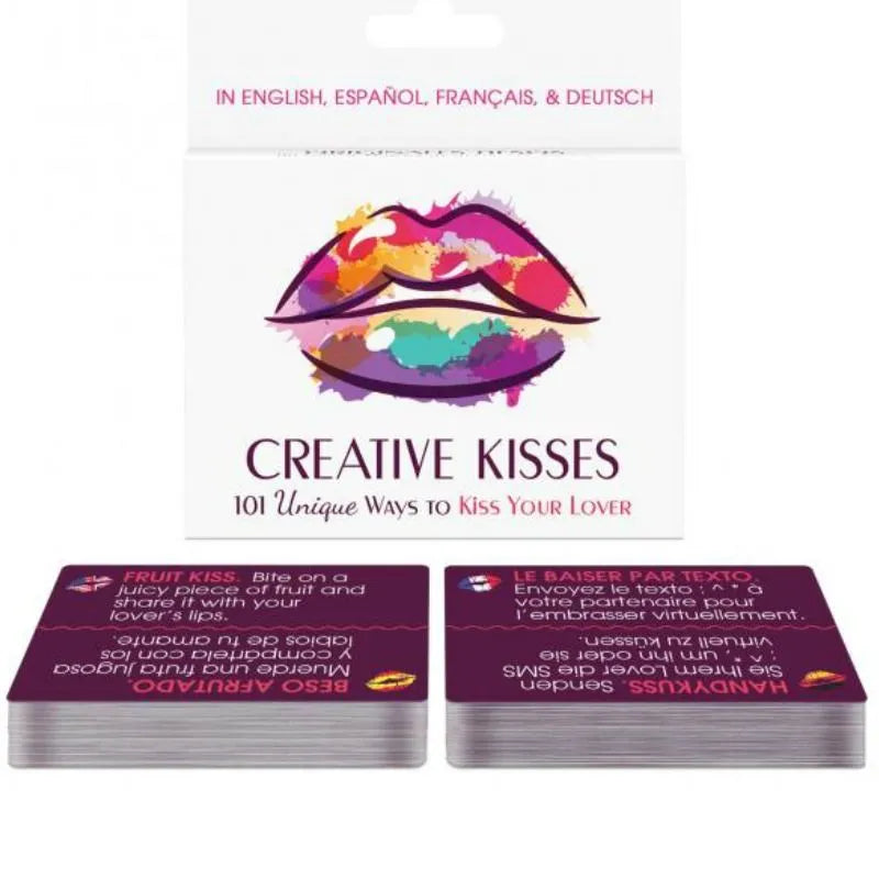 101 façons créatives baisers amoureux jeux cartes multilingues pimenter relation