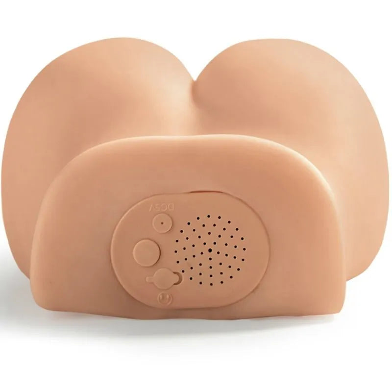 masturbateur interactif réaliste voix vibrante rechargeable hypoallergénique sans phtalates sans latex texture peau compact vibrations synchronisées murmures sensuels
