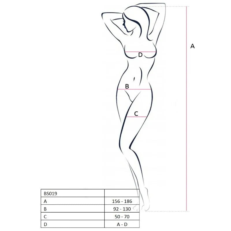 PASSION FEMME BODY RESILLE OUVERTURE ENTREJAMBE NOIR SEXY TAILLE UNIQUE