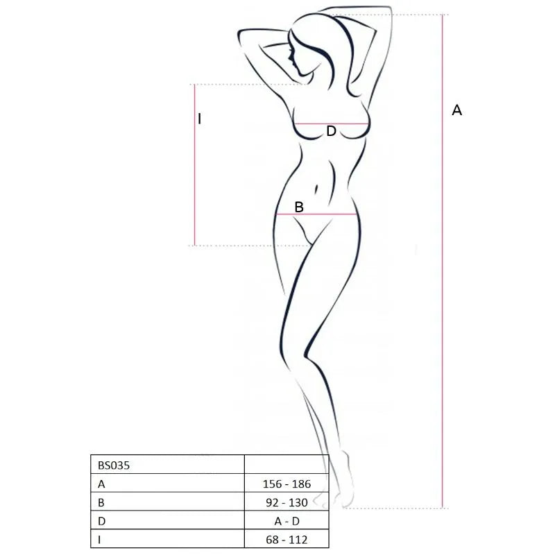PASSION FEMME BS035 BODYSTOCKING BLANC SEXY RESILLE OUVERTURE ENTREJAMBE LINGERIE QUALITE EUROPEENNE