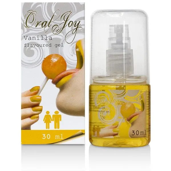 Cobeco - Oral Joy Vainille 30ml Gel Aromatisé Érotique Arome Vanille Application Facile Sexe Oral Intime Plaisir Couple
