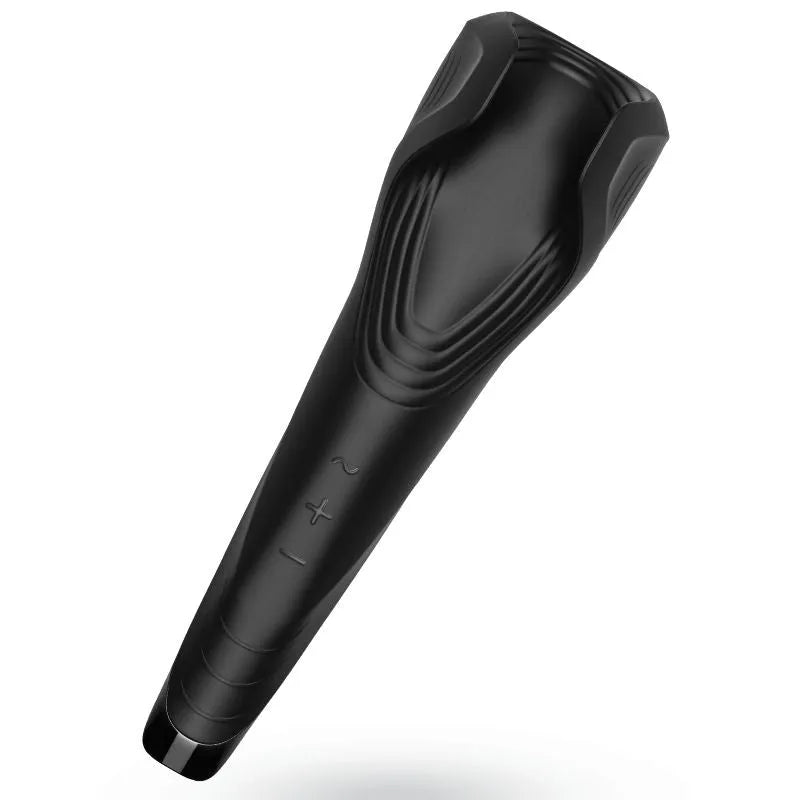 Vibromasseur pour hommes Satisfyer Baguette Magique 35 programmes de vibrations design ailé innovant silicone hypoallergénique discret et sécurisé pour usage personnel ou couple