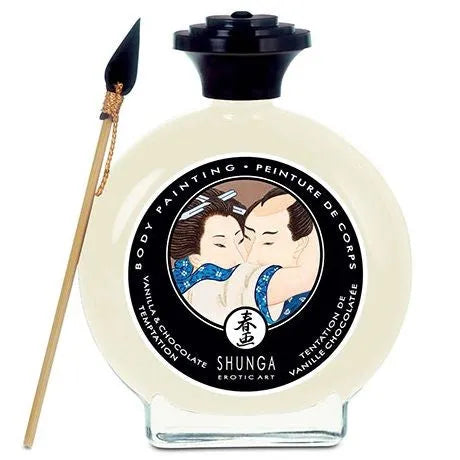 Peinture Corporelle Aphrodisiaque Vanille Chocolat Erotique Sensualité Dessins Intimes Amoureux Créativité Sexe