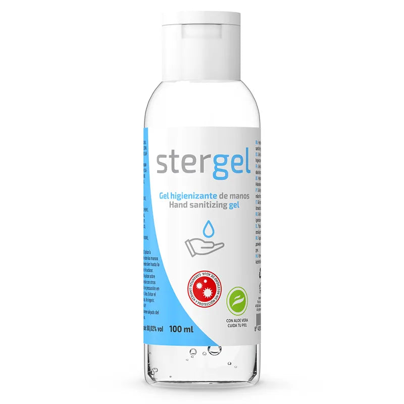 gel désinfectant mains hydroalcoolique aloe vera format voyage cent millilitres hydratant apaisant antiseptique normes EN1500 EN14476