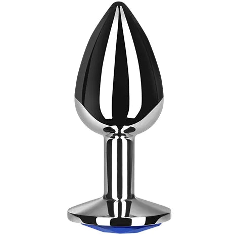 Plug anal金属初体验 Secretplay Bleu facile à insérer orgasmes intenses sans nickel sécuritaire