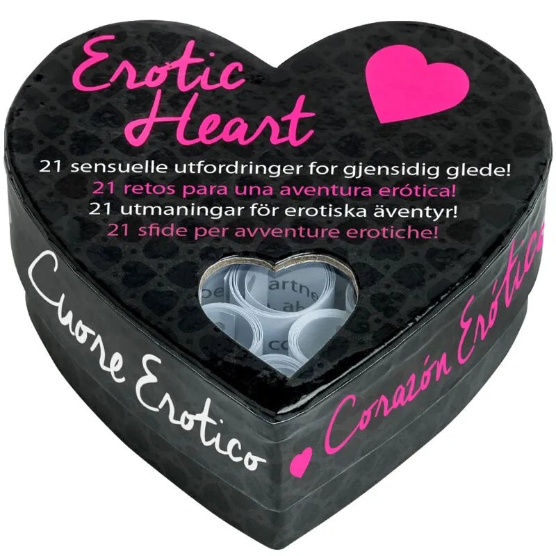 Jeu Érotique Cœur Surprises Sensuelles