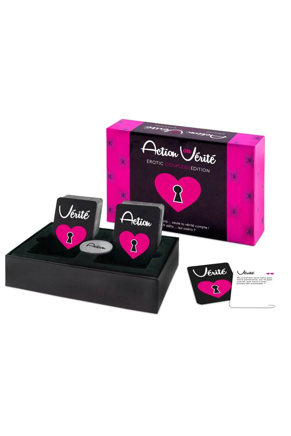 Jeu Érotique Couples Cartes Actions Vérités