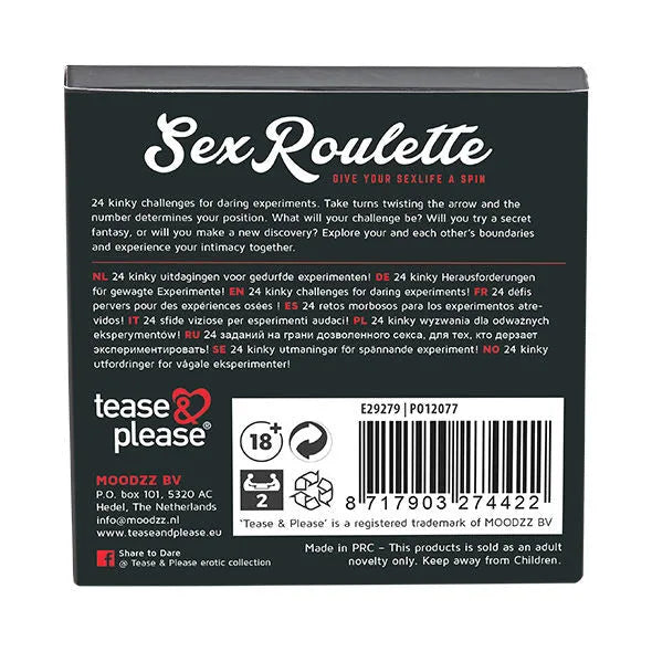 Jeu Érotique Défis Sensuels Multilingues