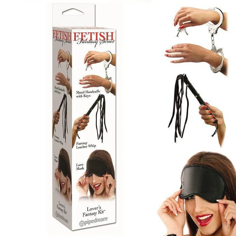 Kit Bdsm Coquin Avec Fouet Et Menottes