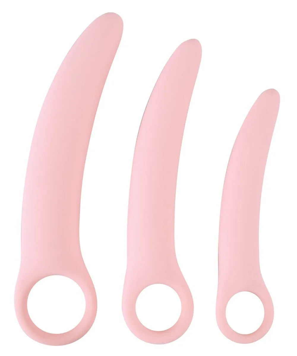 Kit D'Entraînement En Silicone Pour Vaginisme Doux