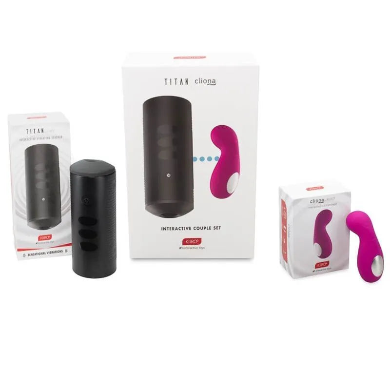 Kit Sextoy Connecté Couple Kiiroo Waterproof