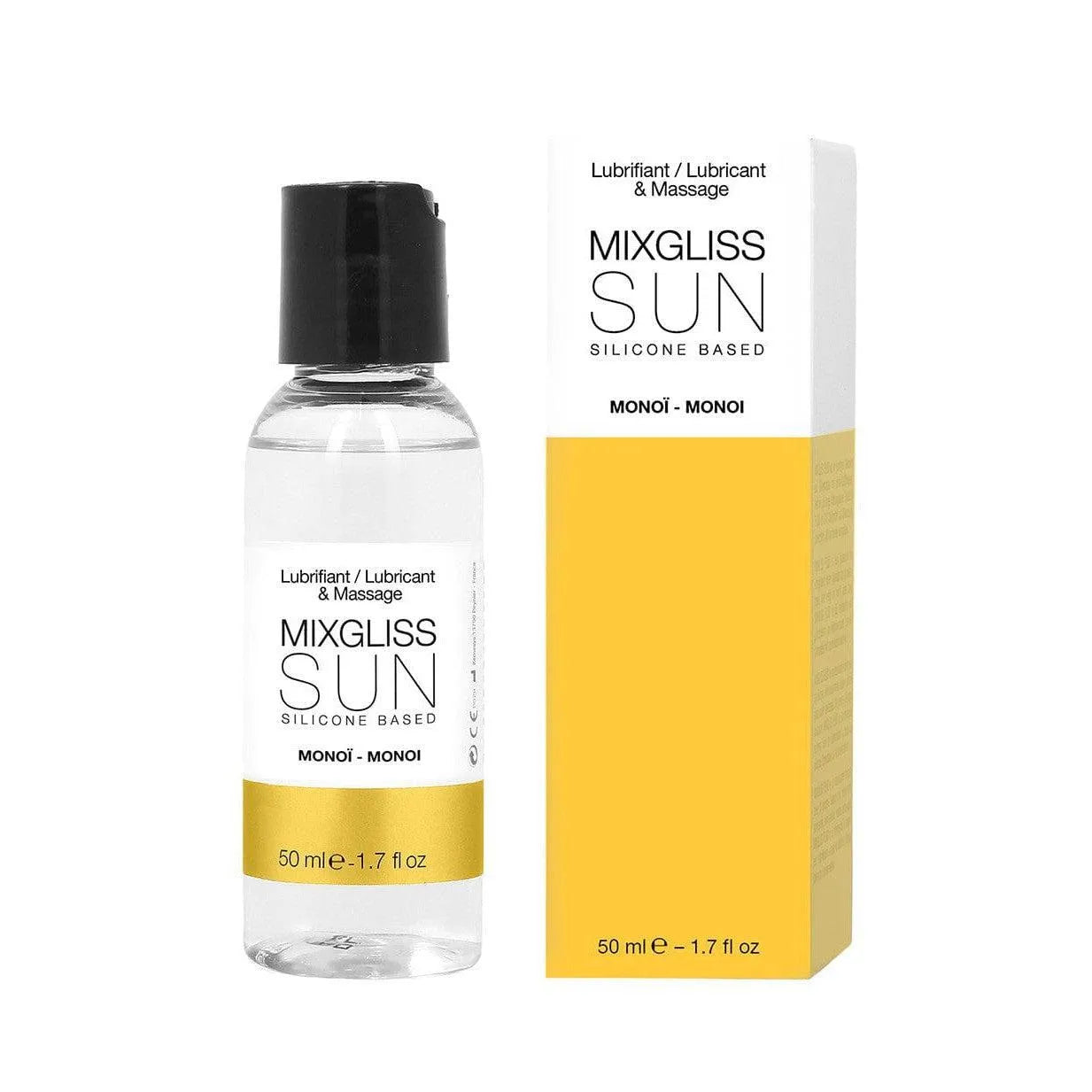 Lubrifiant Massage Silicone Parfum Monoï Mixgliss