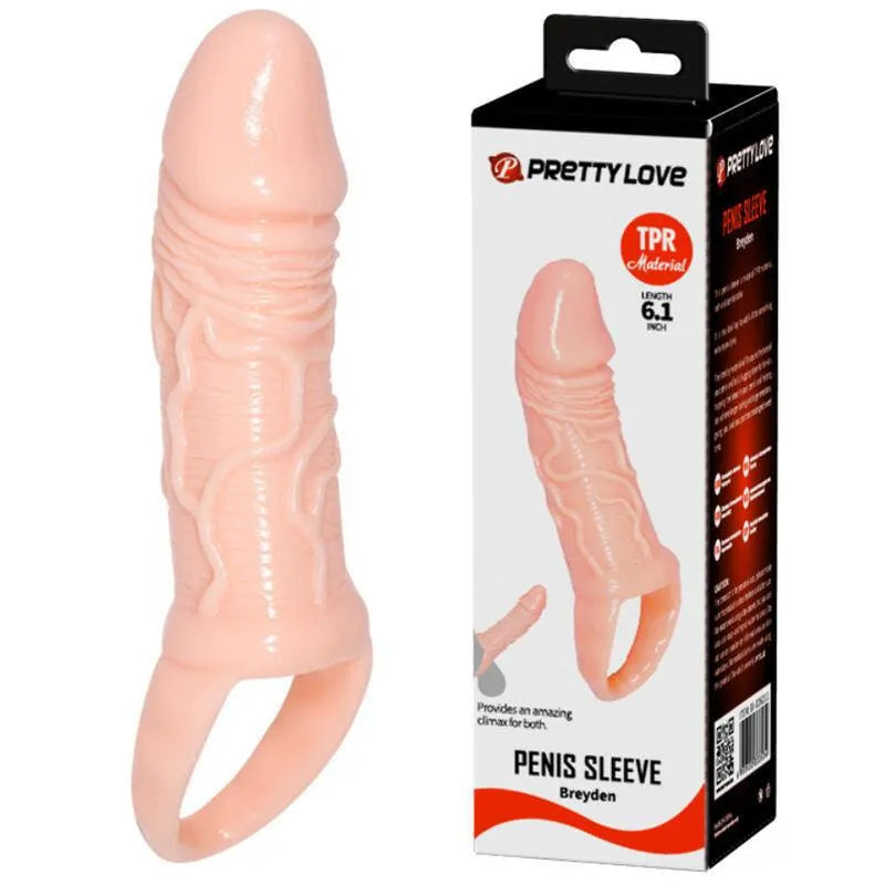 Manchon Extensible Pénis Testicules Abs Tpr