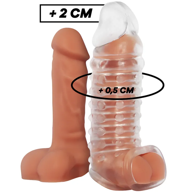 Manchon Pénien Extensible Virilxl Pour Plaisir Intense