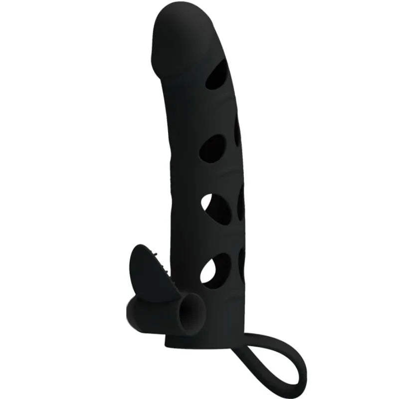 Manchon Pénien Silicone Vibrant Pour Érection Prolongée