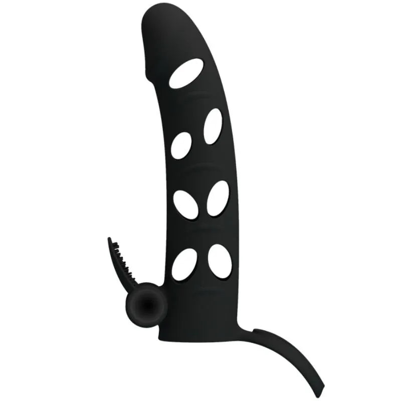 Manchon Pénien Silicone Vibrant Pour Érection Prolongée