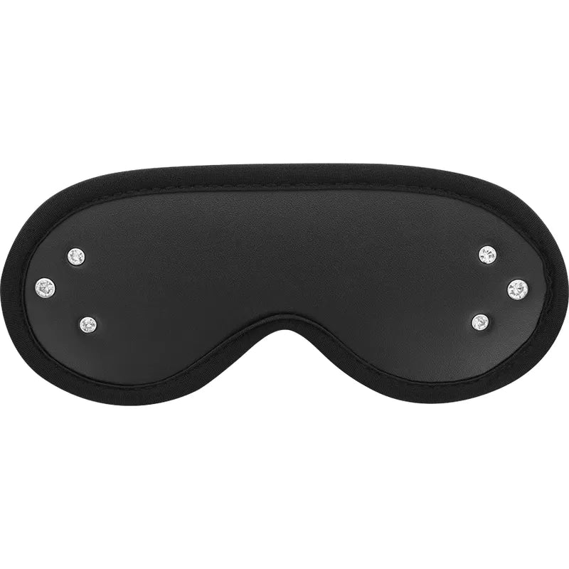 Masque Bdsm Cuir Vegan Ajustable Coquette