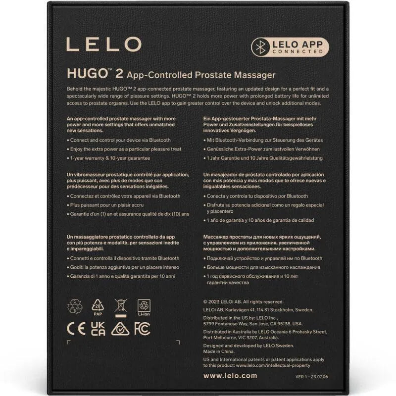 Masseur De Prostate Connecté Hugo™ 2