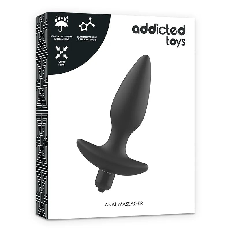 Masseur De Prostate Silicone Vibrations Intenses