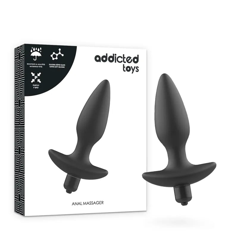 Masseur De Prostate Silicone Vibrations Intenses