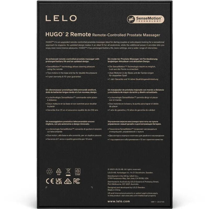 Masseur De Prostate Télécommandé Silicone