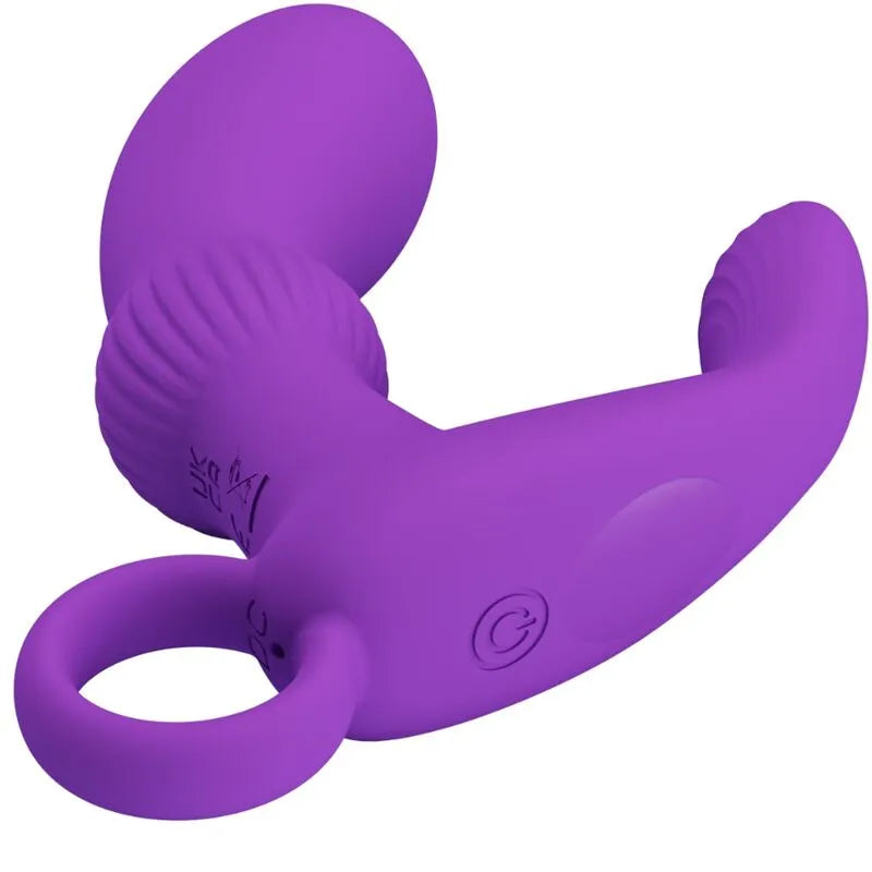 Masseur De Prostate Vibrant En Silicone Rechargeable