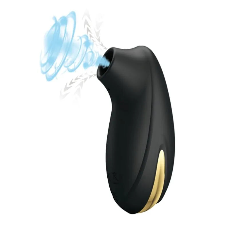 Masseur Par Aspiration Ergonomique Portable Noir