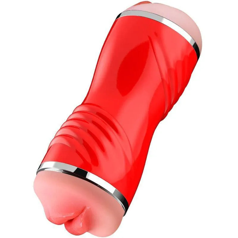 Masturbateur Double Vagin Bouche Armony Tpe Rouge