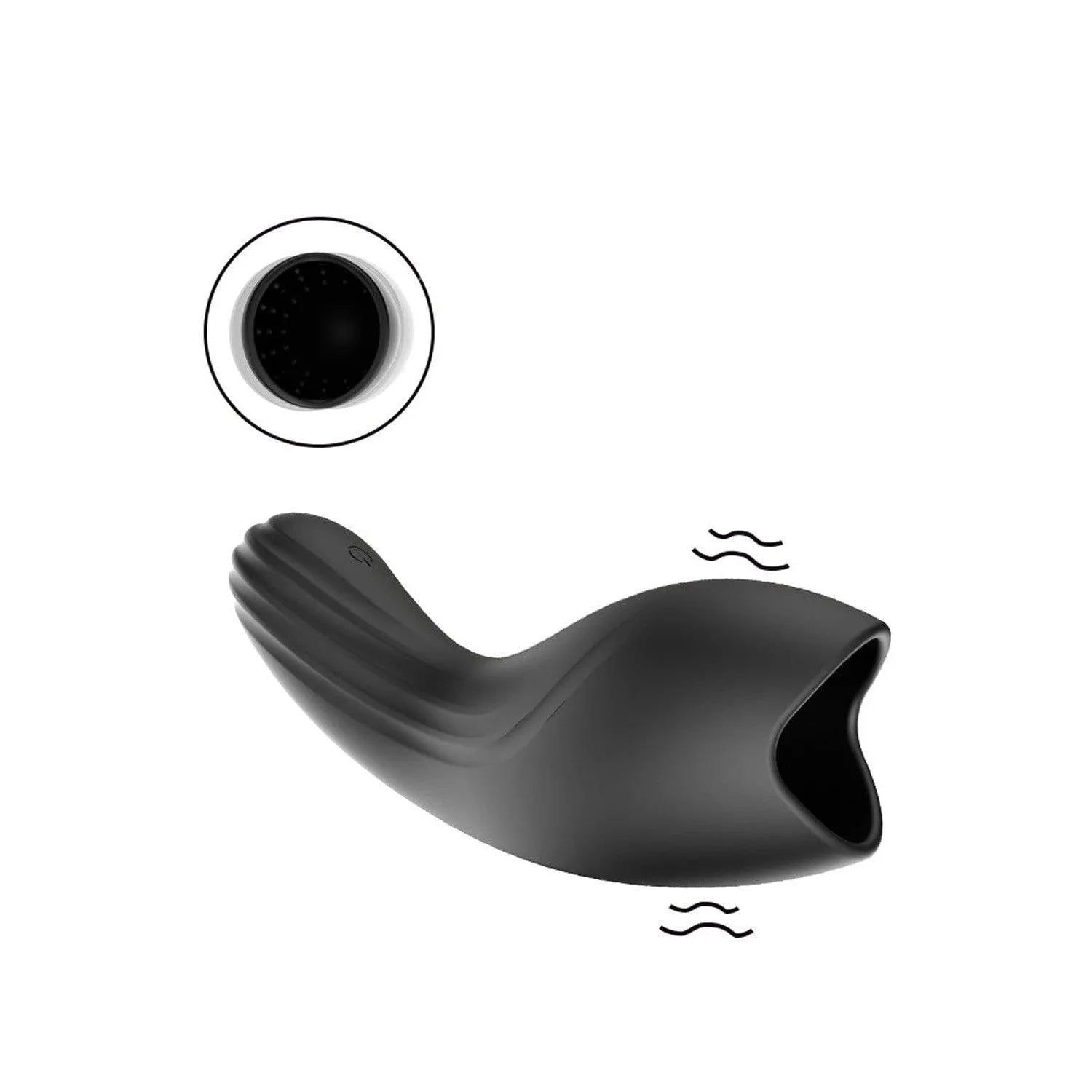 Masturbateur Léger Noir Silicone Pour Hommes