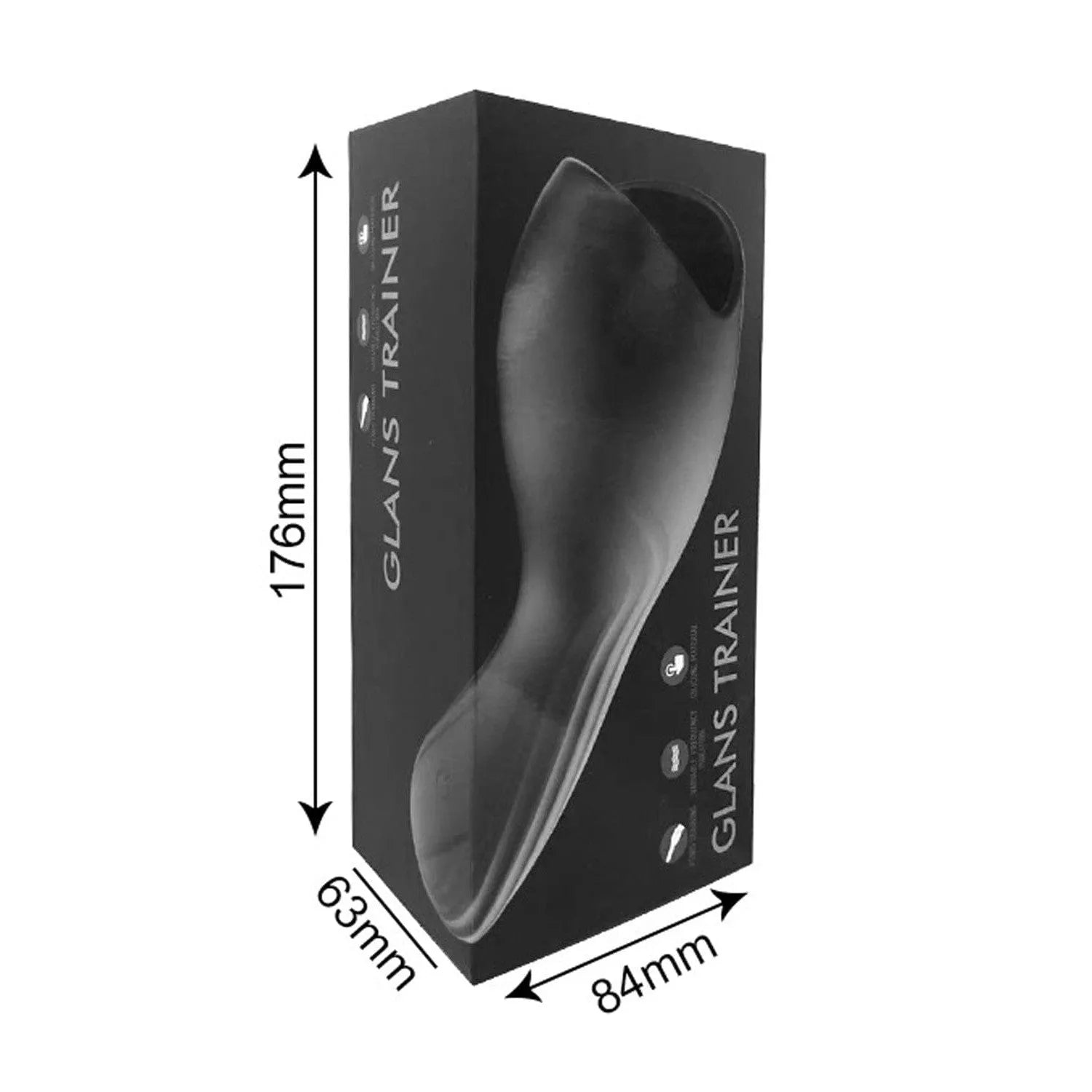 Masturbateur Léger Noir Silicone Pour Hommes