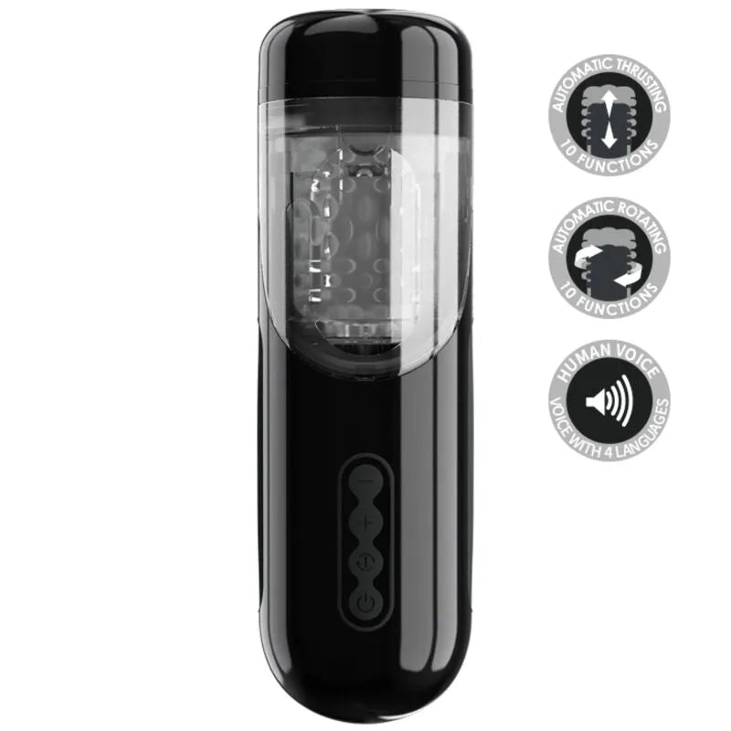 Masturbateur Masculin Automatique À Rotation Et Poussée