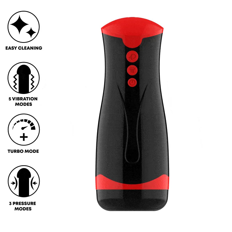 Masturbateur Masculin Silicone Étanche Rechargeable Luxe