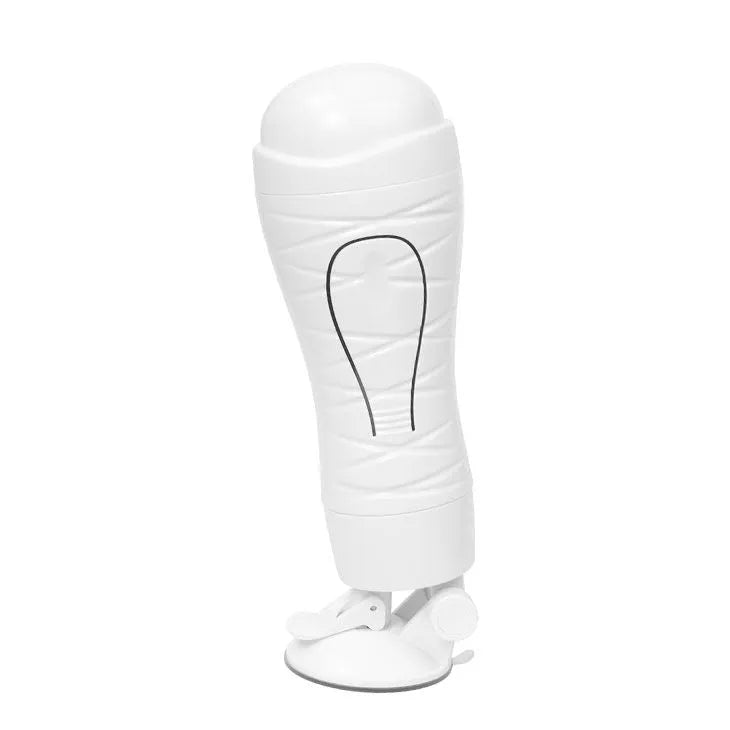 Masturbateur Vibrant Mains Libres Flora White