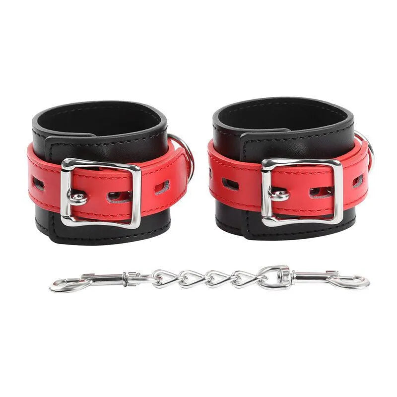 Menottes Ajustables Simili Cuir Ohmama