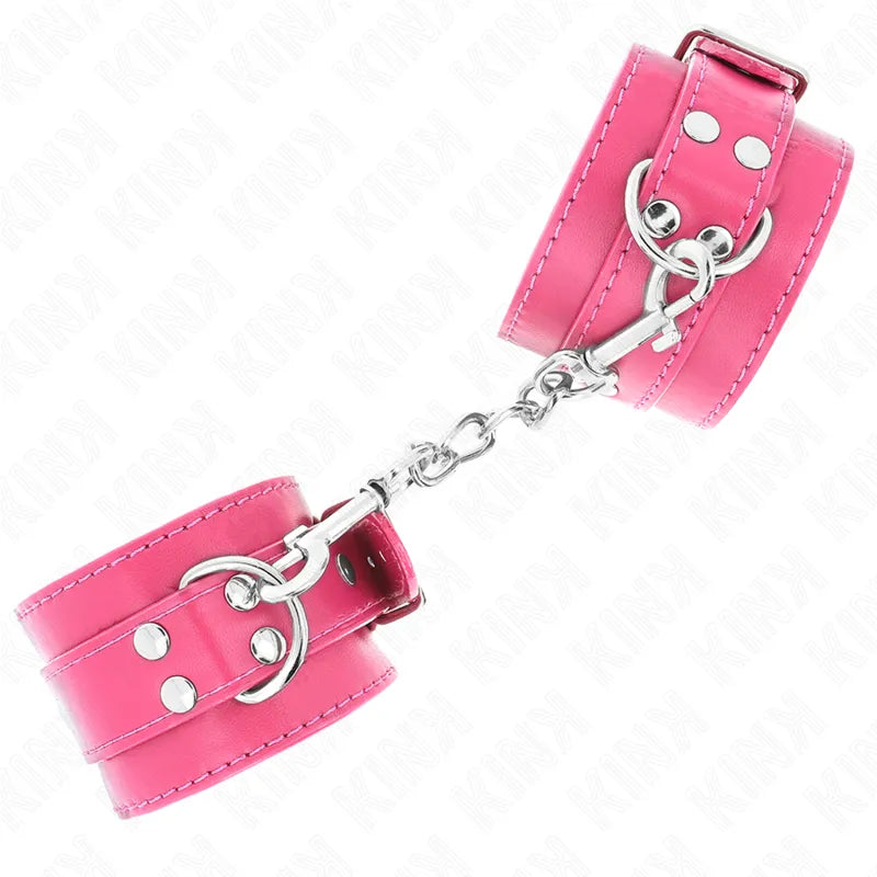 Menottes Bdsm Cuir Véritable Confort Et Style