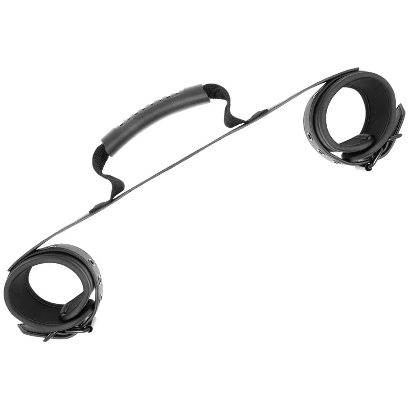 Menottes Bdsm Cuir Vegan Confort Ajustable